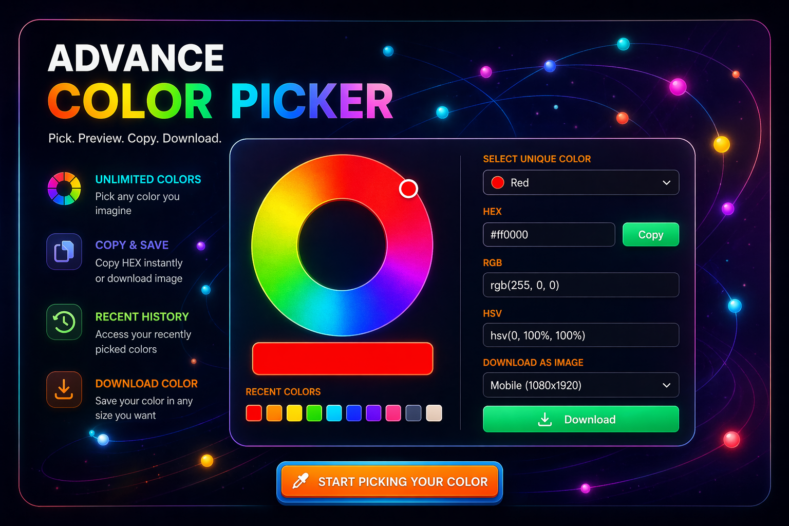 Advance Color Picker