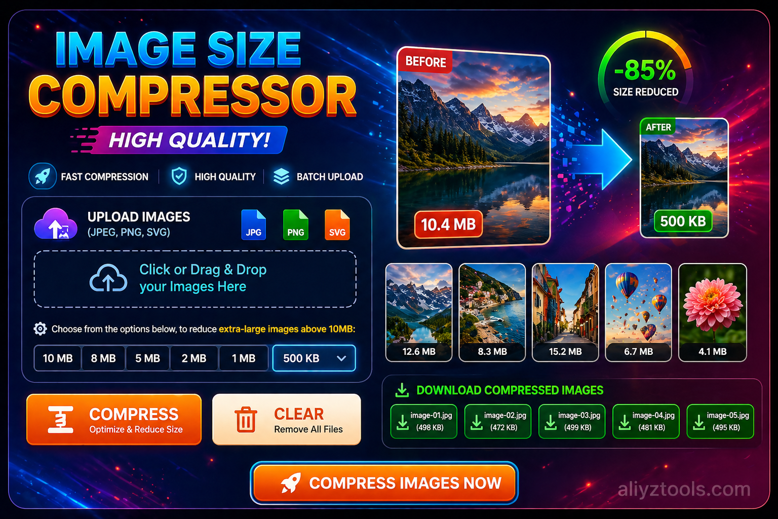 Image Size Compressor