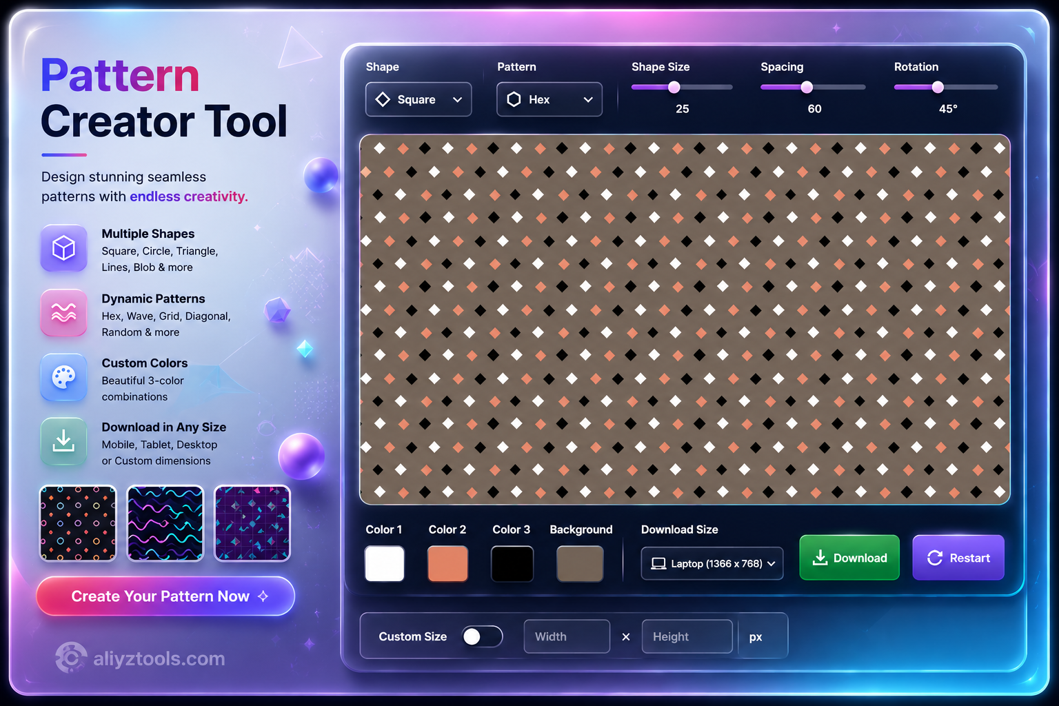 Pattern creator tool