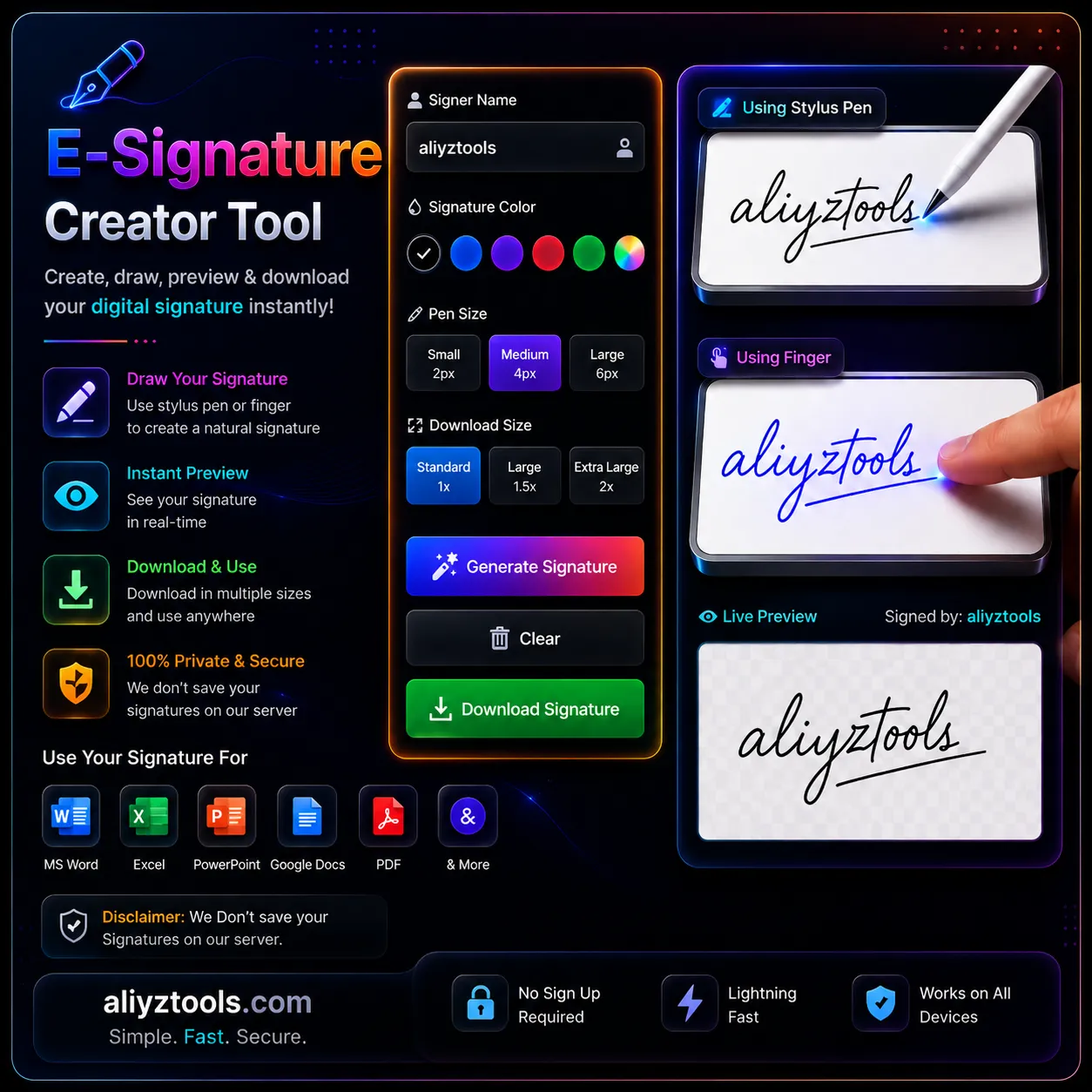 esignature creator tool