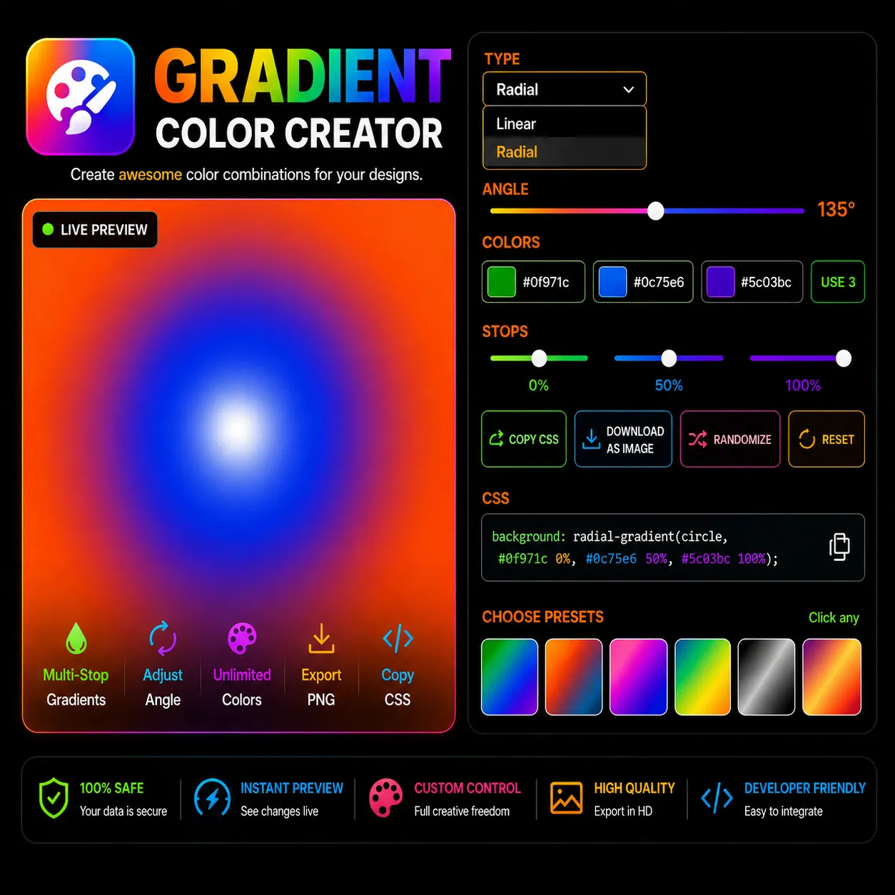 Gradient Color Creator