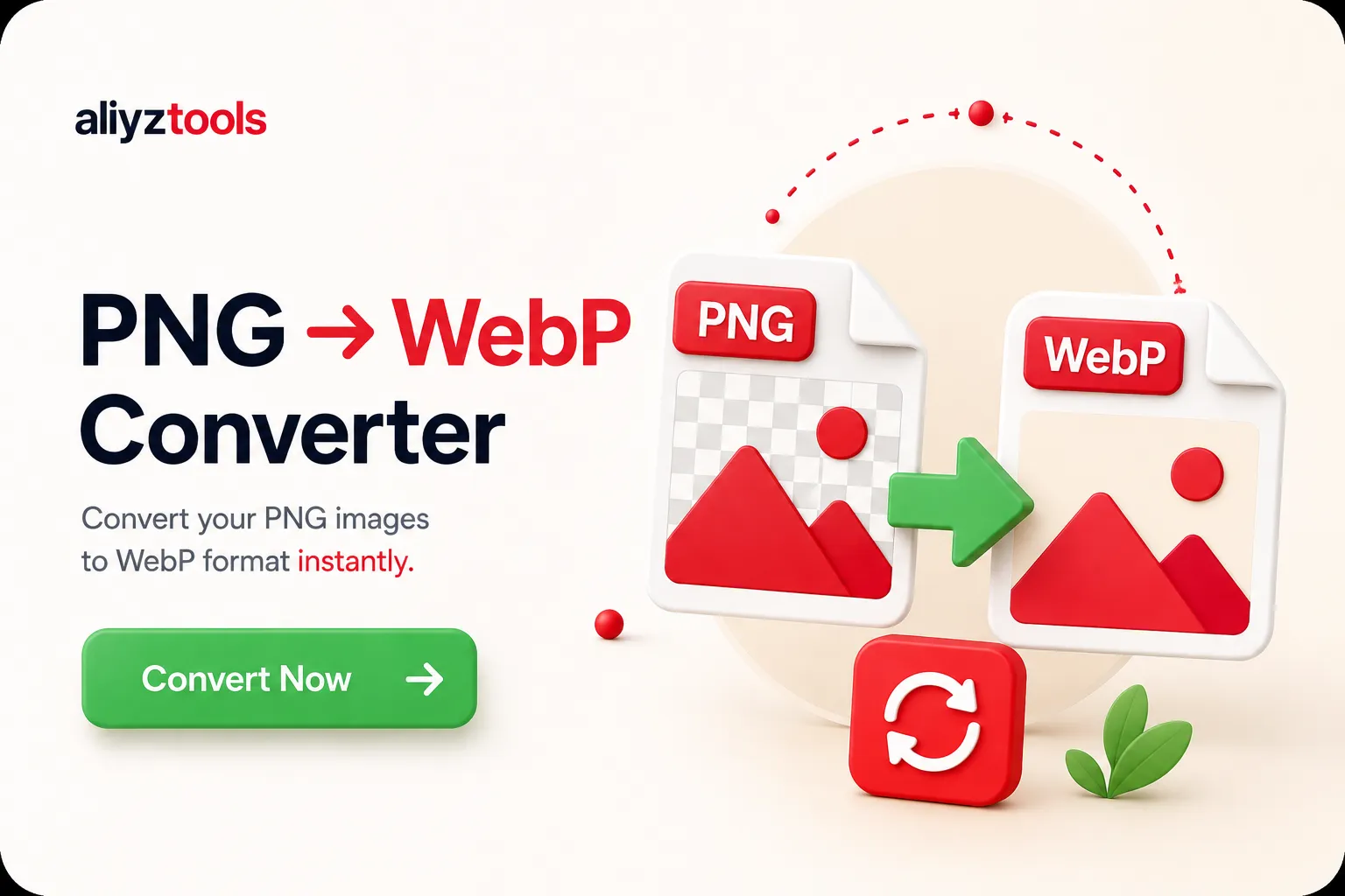 PNG → WebP Converter by aliyztools.com