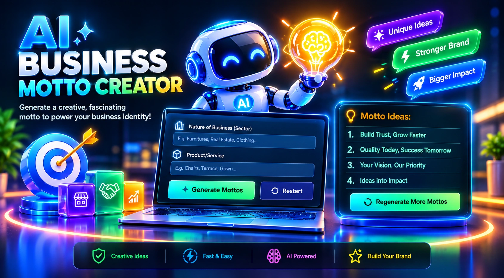 AI motto creator
