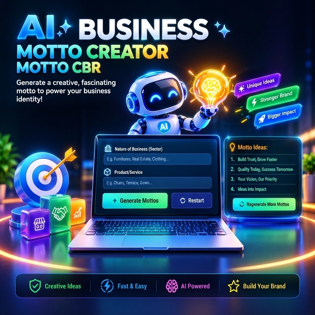 AI business motto creator